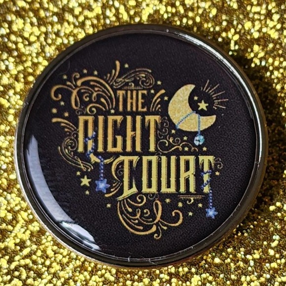3/$20 The Night Court ACOTAR ACOWAR Sarah J Maas Book Enamel Pin - Picture 1 of 2